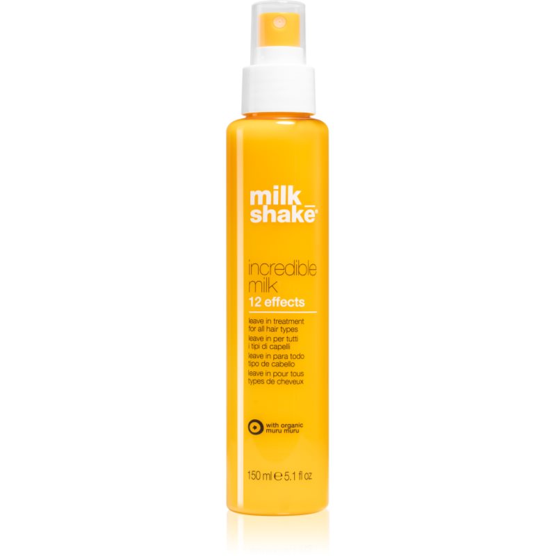 Milk Shake Incredible Milk öblítést nem igénylő regeneráló ápolás spray -ben 150 ml-Eredeti