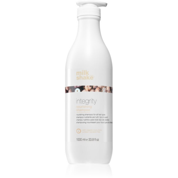 Milk Shake Integrity Nourishing Shampoo tápláló sampon minden hajtípusra szulfátmentes 1000 ml-Eredeti
