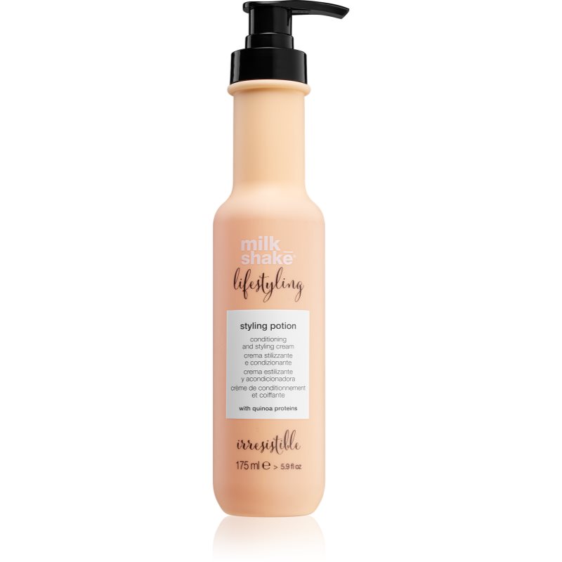 Milk Shake Lifestyling Irresistible gyenge formázó krém táplált és fényes hatásért 175 ml-Eredeti