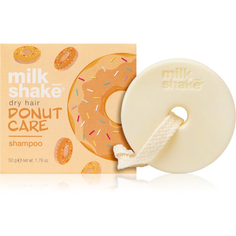 Milk Shake Moisture & More Donut Care Shampoo szilárd sampon hidratáló hatással 50 g