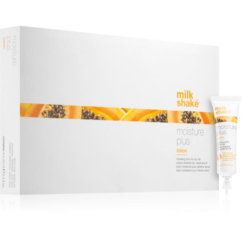 Milk Shake Moisture Plus intenzív kúra száraz hajra 6x12 ml-Ár