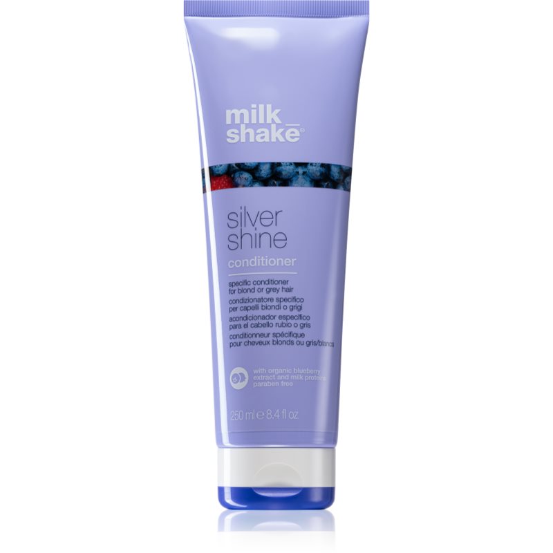 Milk Shake Silver Shine kondicionáló szőke hajra semlegesíti a sárgás tónusokat 250 ml-Eredeti