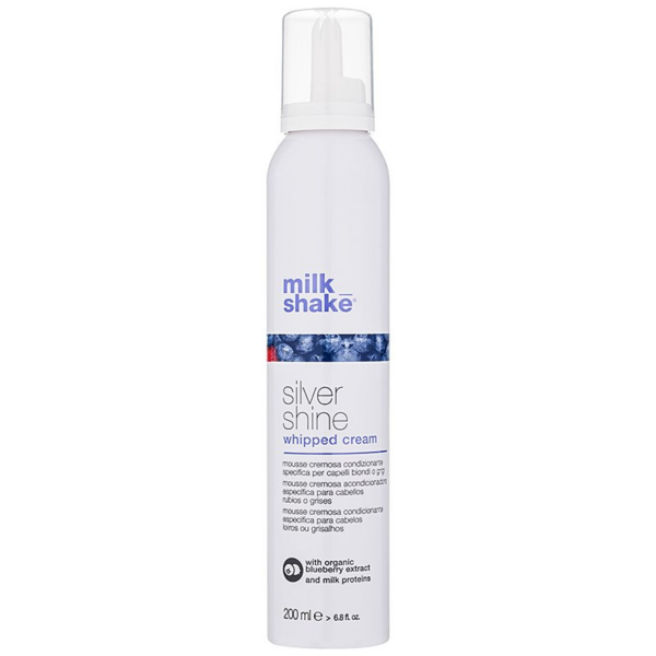 Milk Shake Silver Shine krémes hab szőke hajra semlegesíti a sárgás tónusokat 200 ml-Eredeti