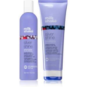 Milk Shake Silver Shine sampon és kondicionáló semlegesíti a sárgás tónusokat-Ár