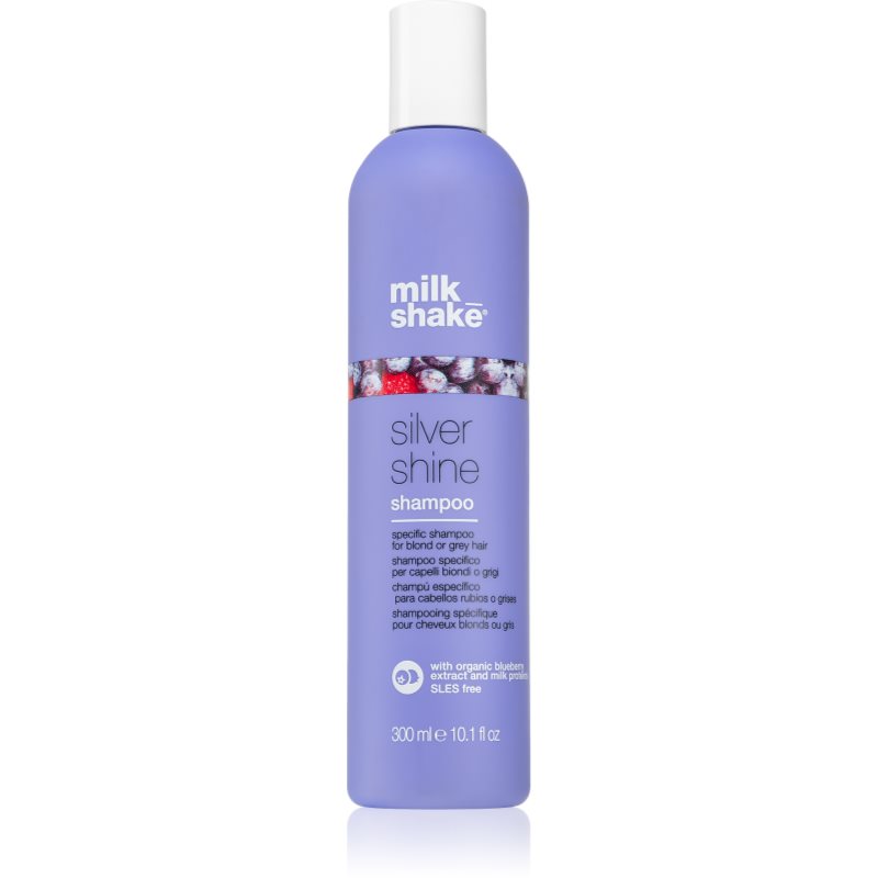 Milk Shake Silver Shine sampon szőke hajra semlegesíti a sárgás tónusokat 300 ml-Eredeti