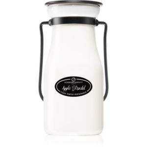 Milkhouse Candle Co. Creamery Apple Strudel illatgyertya Milkbottle 227 g