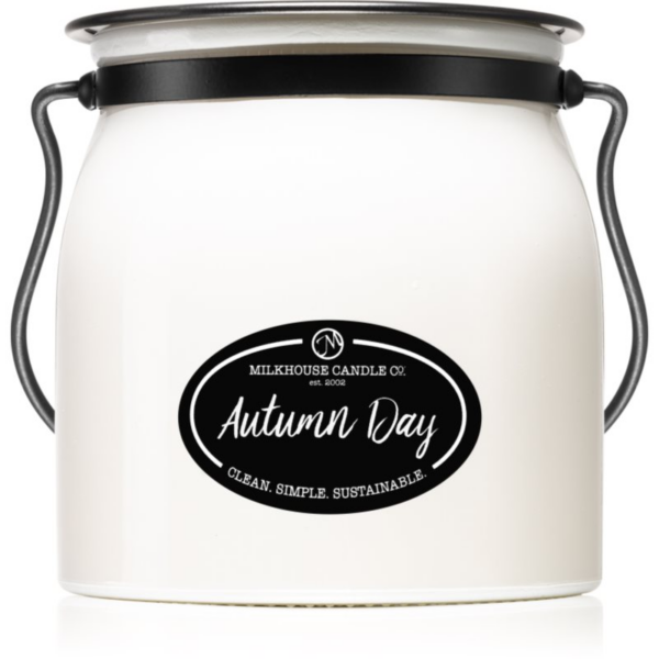 Milkhouse Candle Co. Creamery Autumn Day illatgyertya Butter Jar 454 g-Ár