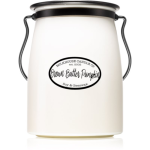 Milkhouse Candle Co. Creamery Brown Butter Pumpkin illatgyertya Butter Jar 624 g