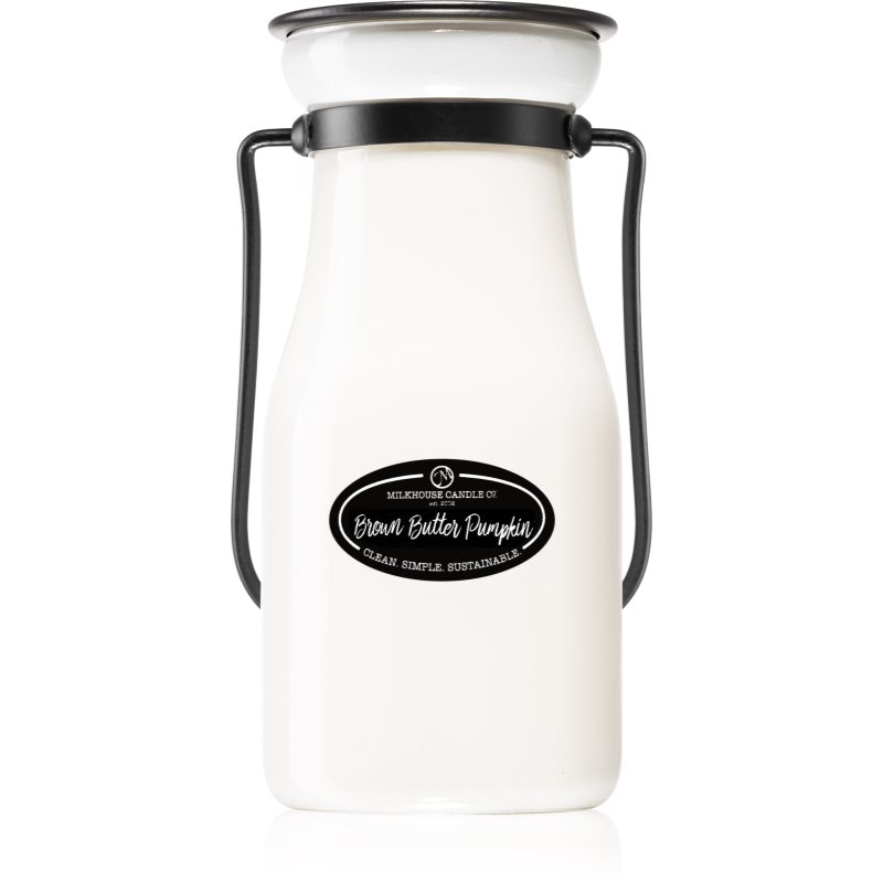 Milkhouse Candle Co. Creamery Brown Butter Pumpkin illatgyertya Milkbottle 226 g-Ár