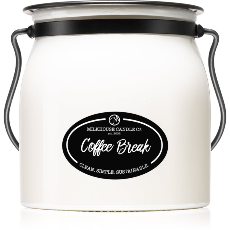 Milkhouse Candle Co. Creamery Coffee Break illatgyertya Butter Jar 454 g