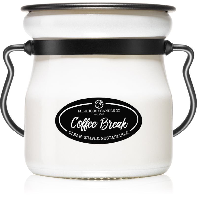 Milkhouse Candle Co. Creamery Coffee Break illatgyertya Cream Jar 142 g