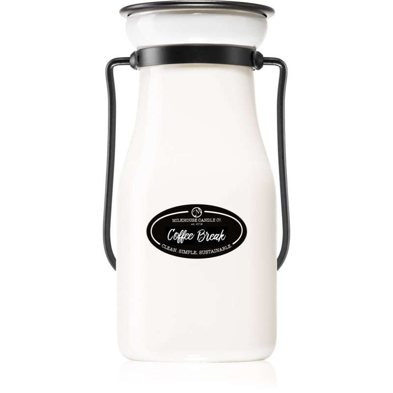 Milkhouse Candle Co. Creamery Coffee Break illatgyertya Milkbottle 227 g-Ár