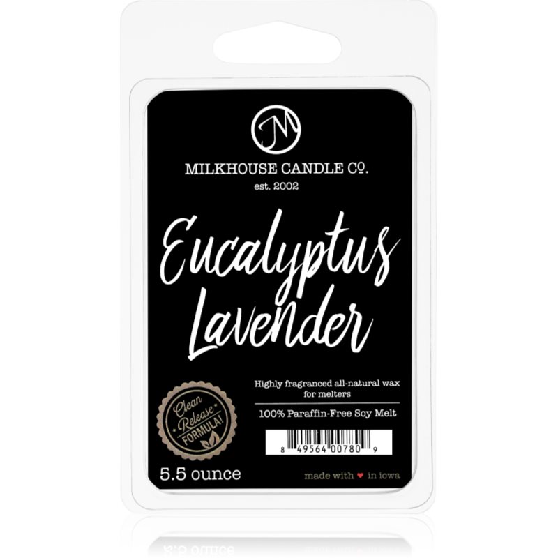 Milkhouse Candle Co. Creamery Eucalyptus Lavender illatos viasz aromalámpába 155 g