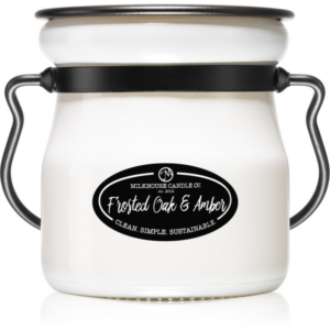 Milkhouse Candle Co. Creamery Frosted Oak & Amber illatgyertya Cream Jar 142 g-Ár