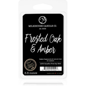 Milkhouse Candle Co. Creamery Frosted Oak & Amber illatos viasz aromalámpába 155 g-Ár