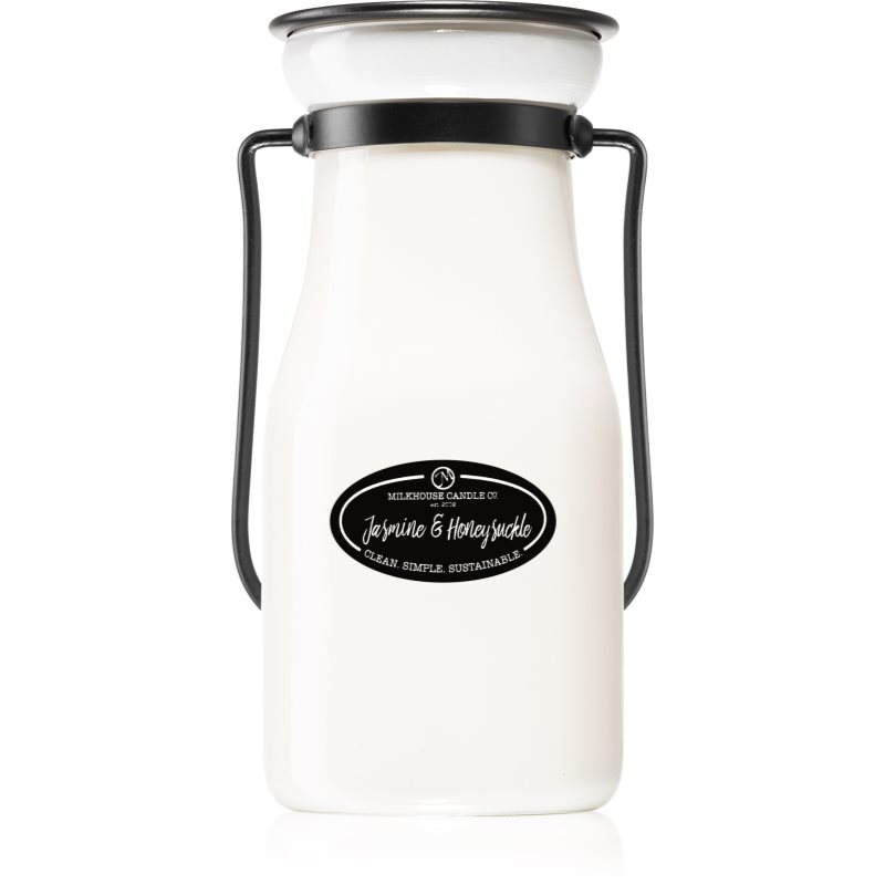 Milkhouse Candle Co. Creamery Jasmine & Honeysuckle illatgyertya Milkbottle 227 g-Ár