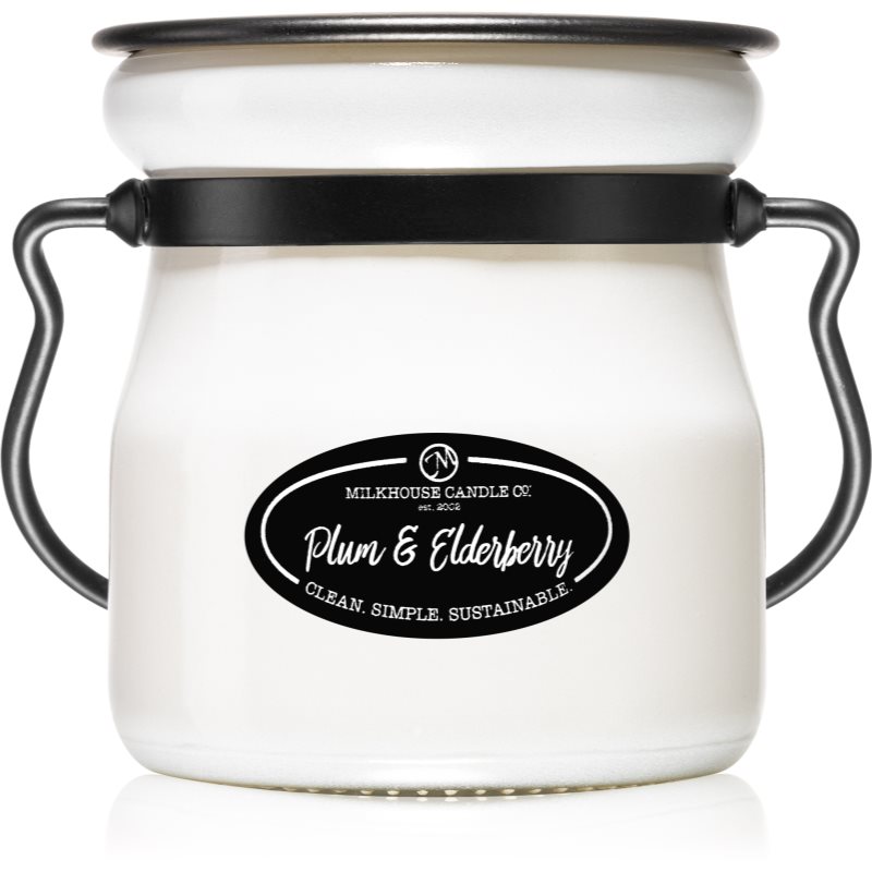 Milkhouse Candle Co. Creamery Plums & Elderberry illatgyertya Cream Jar 142 g-Ár
