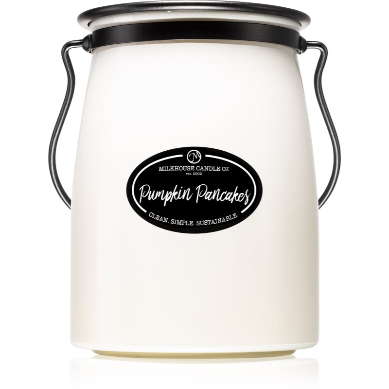 Milkhouse Candle Co. Creamery Pumpkin Pancakes illatgyertya Butter Jar 624 g