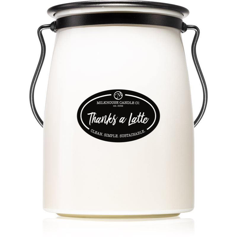 Milkhouse Candle Co. Creamery Thanks A Latte illatgyertya Butter Jar 624 g