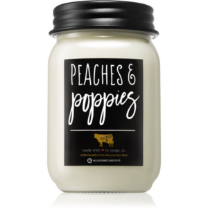 Milkhouse Candle Co. Farmhouse Peaches & Poppies illatgyertya Mason Jar 368 g-Ár