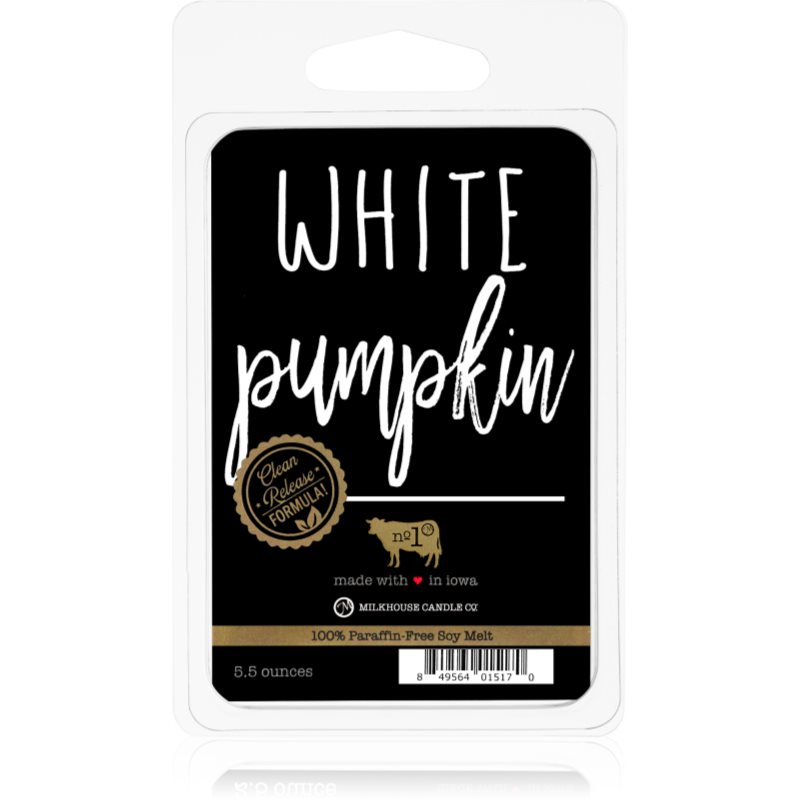 Milkhouse Candle Co. Farmhouse White Pumpkin illatos viasz aromalámpába 155 g