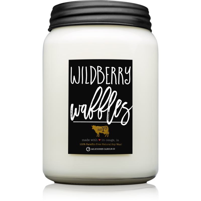 Milkhouse Candle Co. Farmhouse Wildberry Waffles illatgyertya Mason Jar 737 g-Ár