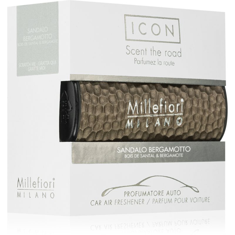 Millefiori Icon Sandalo Bergamotto illat autóba 1 db-Ár