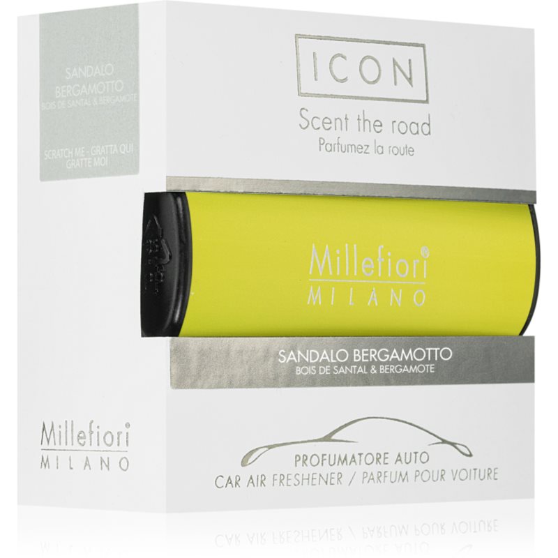 Millefiori Icon Sandalo Bergamotto illat autóba 1 db-Ár