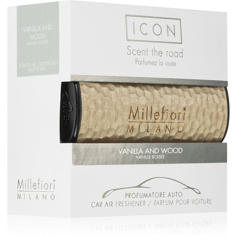 Millefiori Icon Vanilla & Wood illat autóba 1 db-Ár