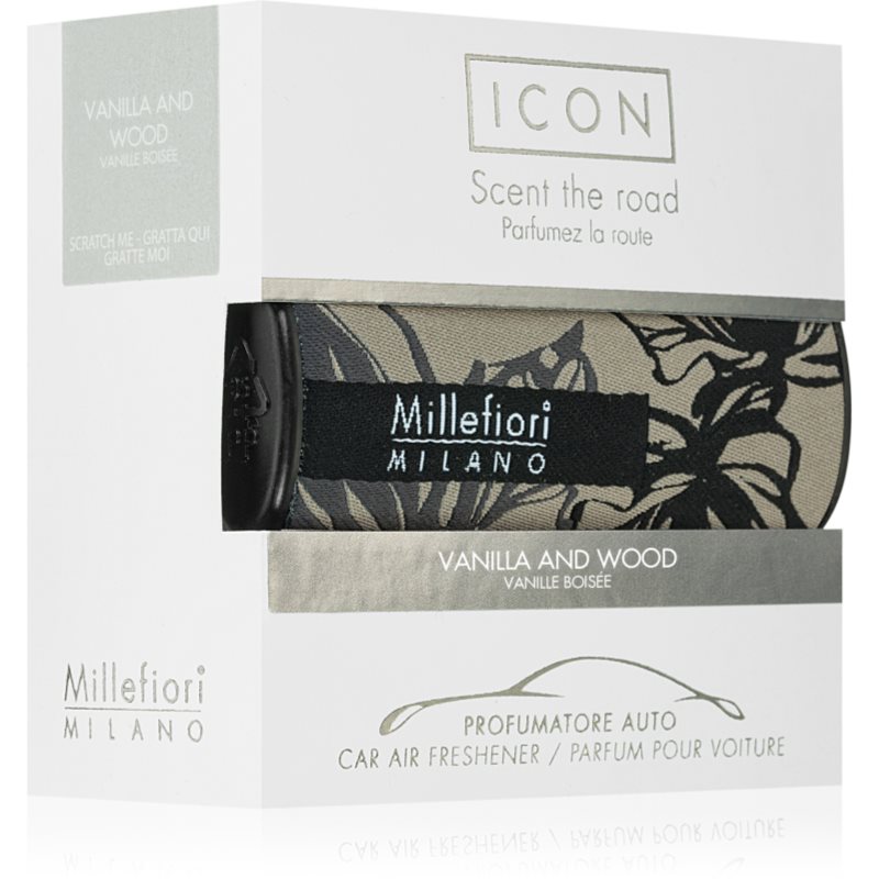 Millefiori Icon Vanilla & Wood illat autóba 1 db-Ár