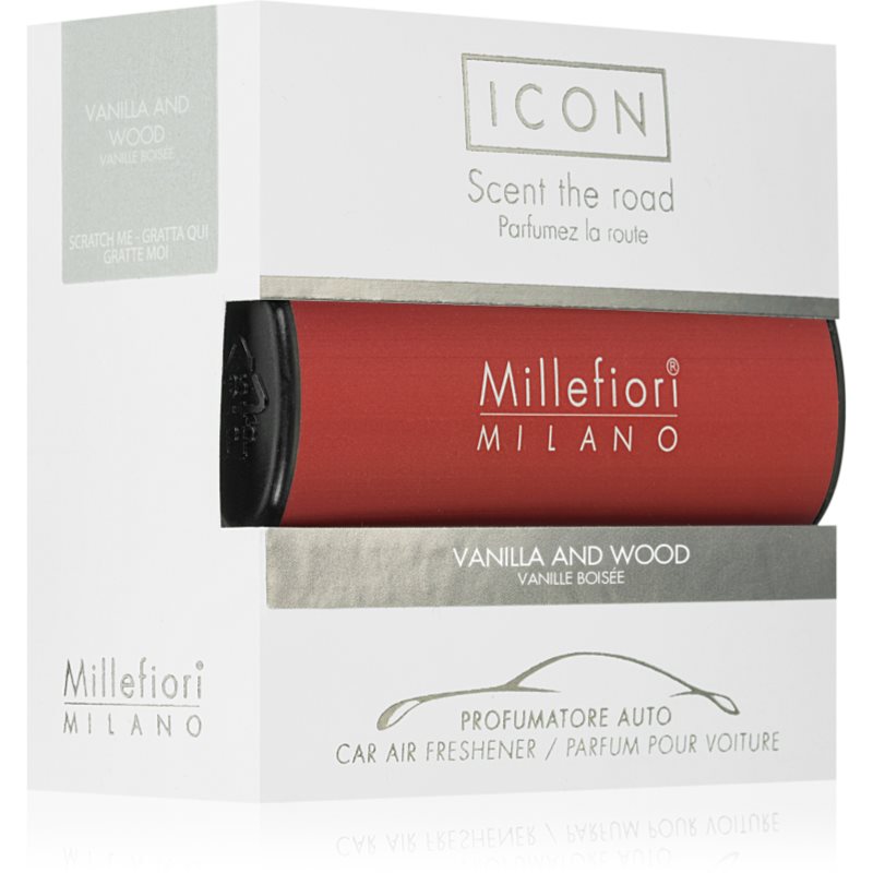 Millefiori Icon Vanilla & Wood illat autóba 1 db-Ár