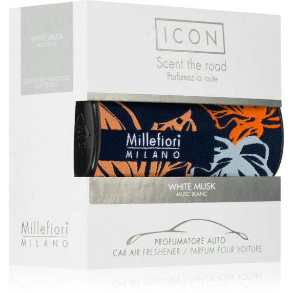 Millefiori Icon White Musk illat autóba 1 db-Ár