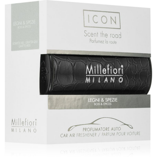 Millefiori Icon Wood & Spices illat autóba 1 db-Ár