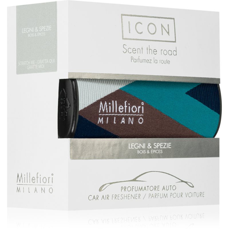 Millefiori Icon Wood & Spices illat autóba III. 1 db-Ár