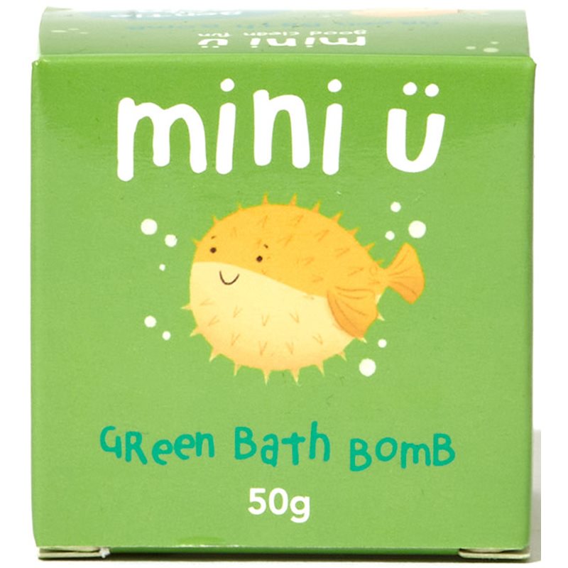 Mini-U Bath Bomb Green pezsgő fürdőgolyó 50 g-Ár