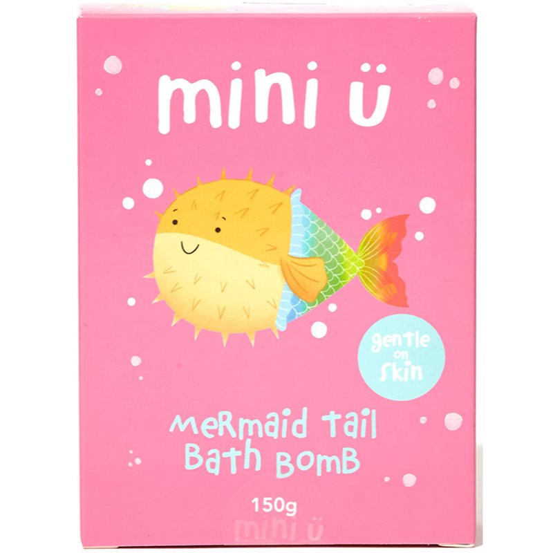 Mini-U Bath Bomb Mermaid Tail pezsgő fürdőgolyó 150 g-Ár