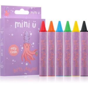 Mini-U Bath Crayons színes ceruza fürdőbe 6x96 g