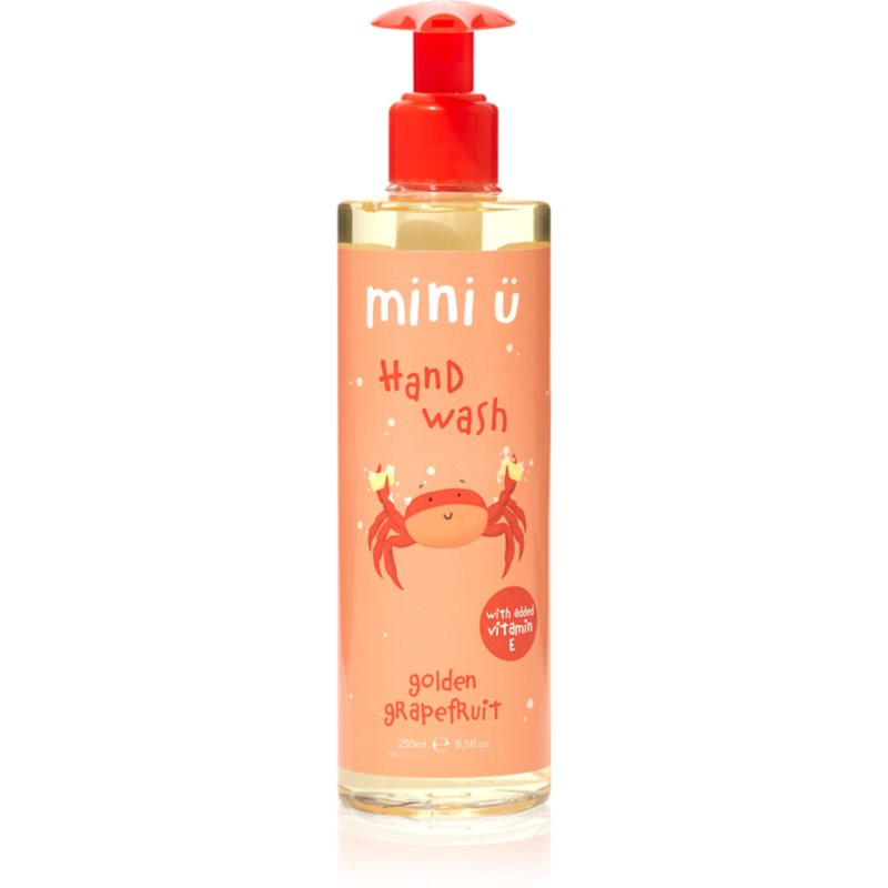 Mini-U Hand Wash természetes folyékony kézszappan gyermekeknek Golden Grapefruit 250 ml-Ár