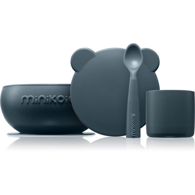 Minikoioi BLW I Deep Blue etetőkészlet