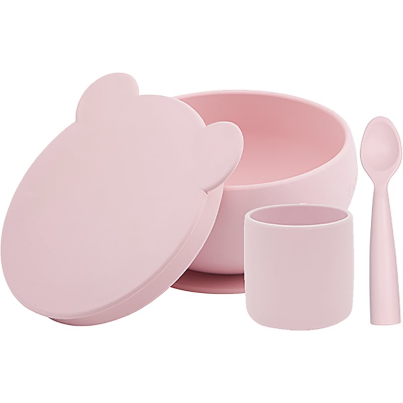 Minikoioi BLW I Pinky Pink etetőkészlet