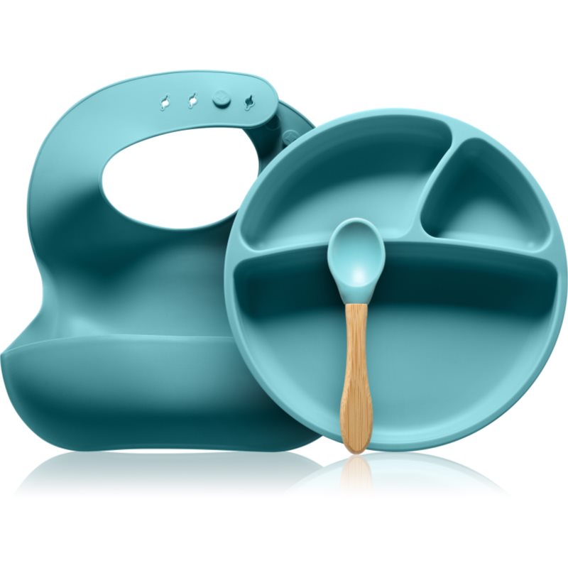 Minikoioi BLW II Aqua Green etetőkészlet