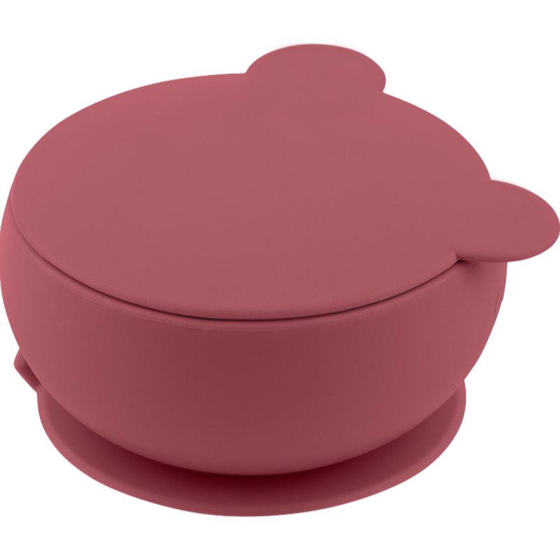 Minikoioi Bowl Rose szilikon tálka tapadókoronggal 1 db