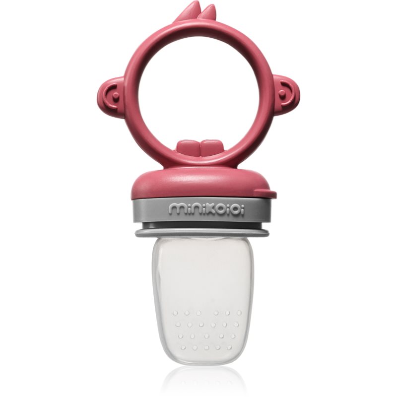 Minikoioi Feeder Teether Velvet Rose / Powder Grey tölthető rágóka 1 db