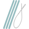 Minikoioi Flexi Straw with Cleaning Brush szilikon szívószál kefével Aqua Green 3 db-Ár