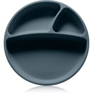 Minikoioi Puzzle Plate Deep Blue osztott tányér tapadókoronggal 1 db