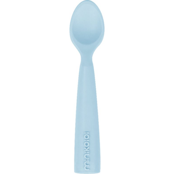 Minikoioi Silicone Spoon kiskanál Blue 1 db-ár