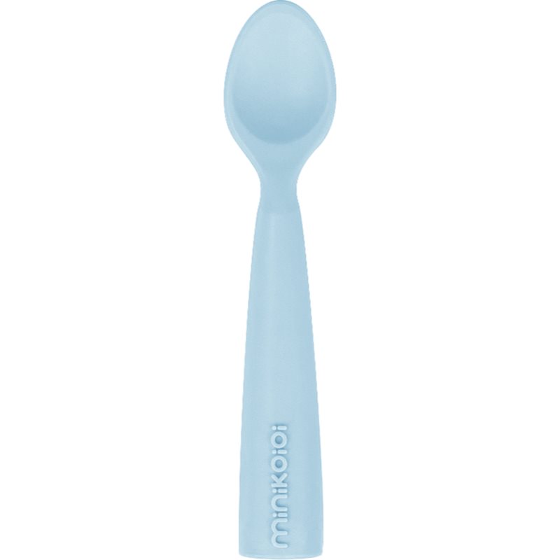 Minikoioi Silicone Spoon kiskanál Blue 1 db-ár
