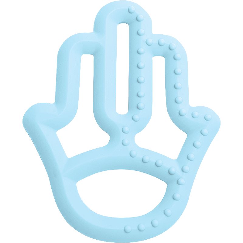 Minikoioi Teether Silicone rágóka 3m+ Blue 1 db