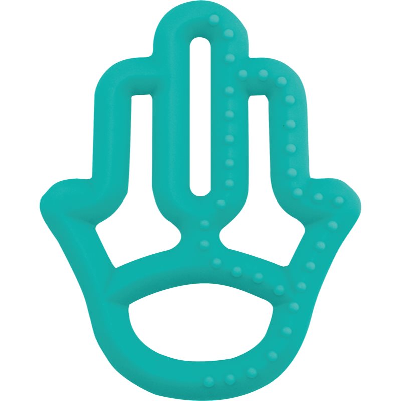Minikoioi Teether Silicone rágóka 3m+ Green 1 db-ár
