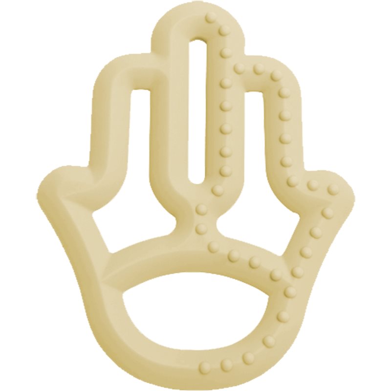 Minikoioi Teether Silicone rágóka 3m+ Yellow 1 db